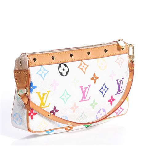 louis vuitton multi pochette white|Louis Vuitton Pochette crossbody.